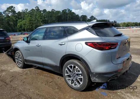 2024 Chevrolet Blazer Rs из США, поврежденный, VIN 3GNKBERS2RS159510